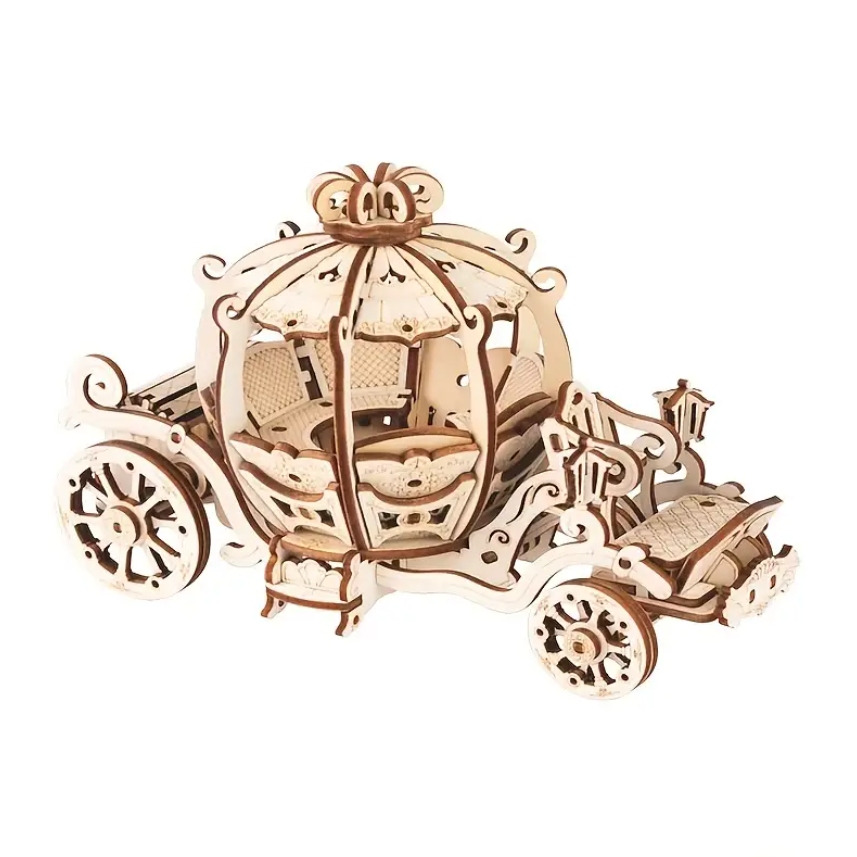 đȘ” Karroca e Hirushes â Puzzle 3D prej Druri (Elegant & magjik)