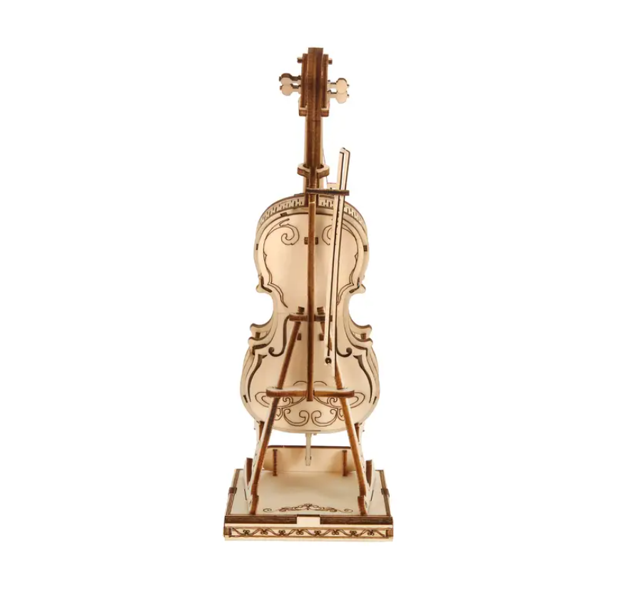 🎻 DIY 3D Wooden Violin Puzzle