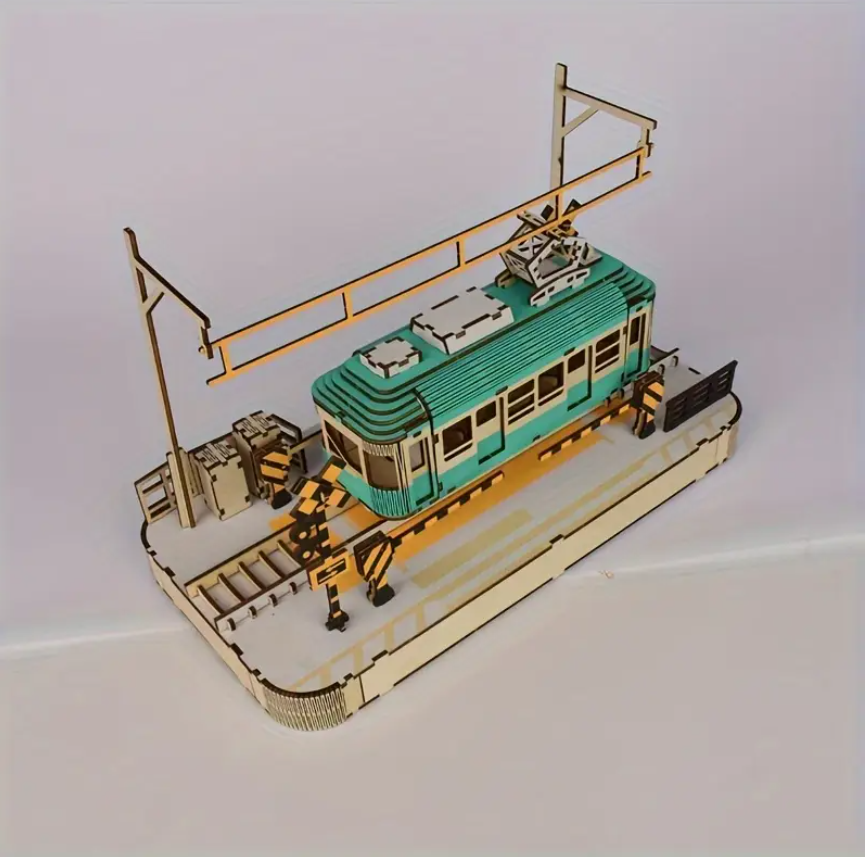 🚋 3D Puzzle Tramvaj Prej Druri