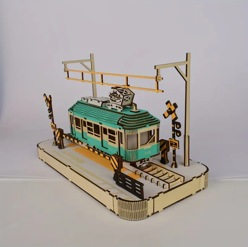 🚋 3D Puzzle Tramvaj Prej Druri