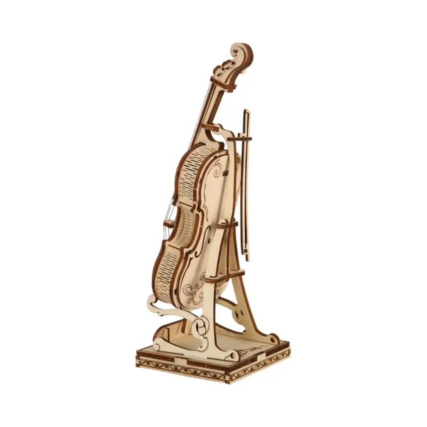 🎻 DIY 3D Wooden Violin Puzzle