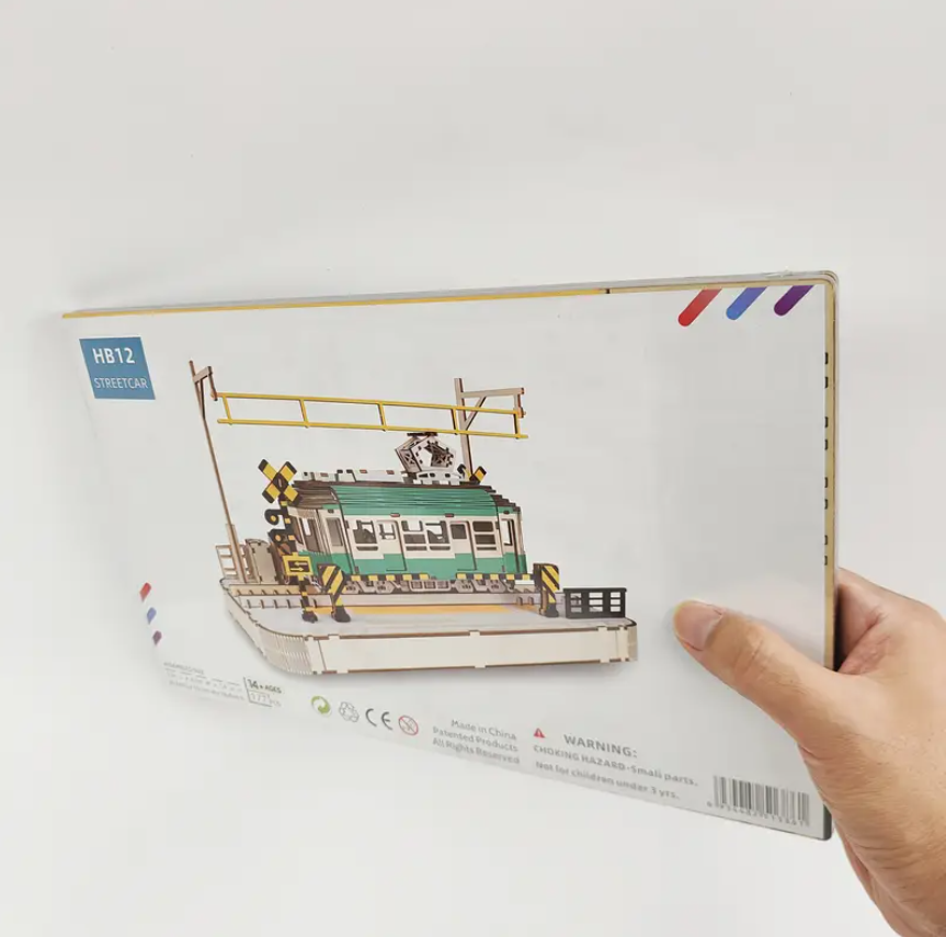 🚋 3D Puzzle Tramvaj Prej Druri