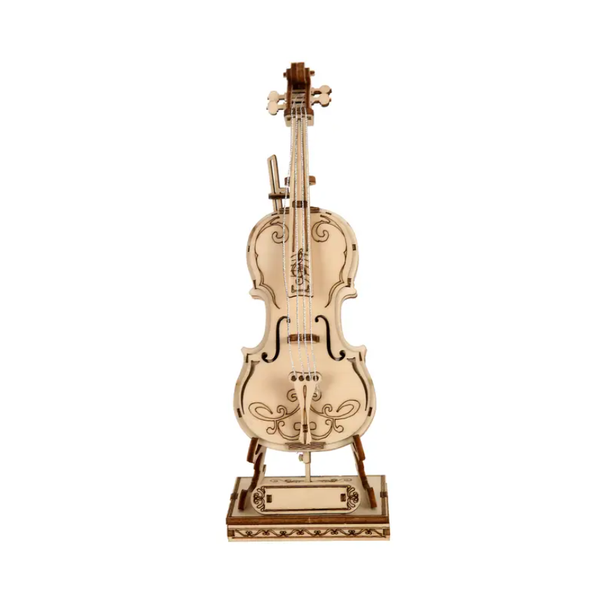 🎻 DIY 3D Wooden Violin Puzzle