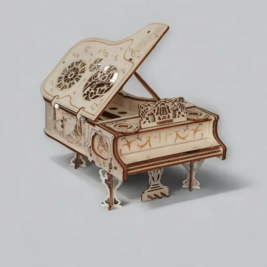 🎹✨ Piano prej Druri – Puzzle 3D