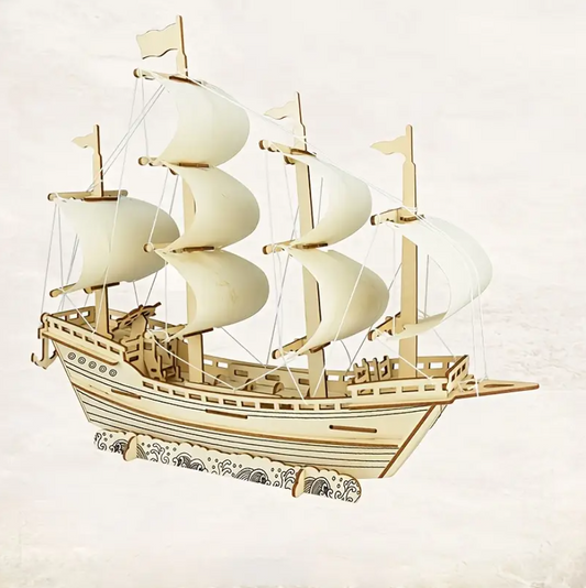 ⛵ Anije Tregtare Vintage me Vela