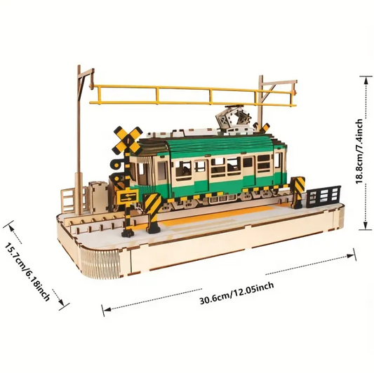 🚋 3D Puzzle Tramvaj Prej Druri