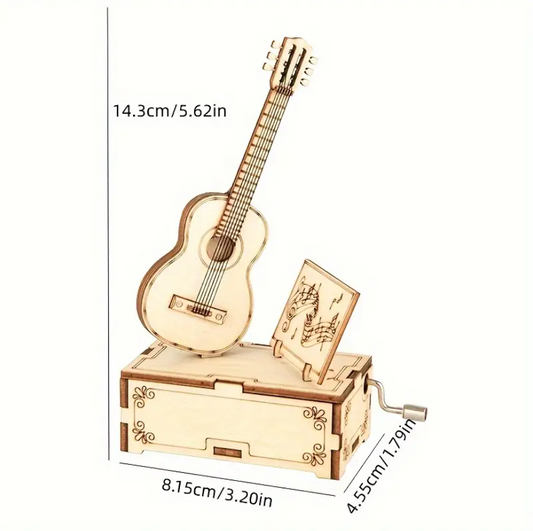 Kitarë Muzikore me Kuti Muzike